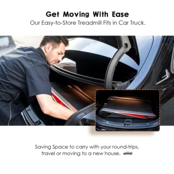 Compact Egofit Walker Pro Treadmill for Home or Office