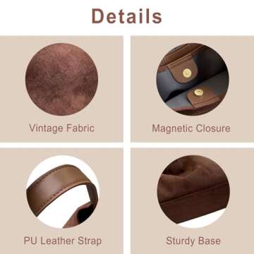 Vintage Suede Tote Bag for Women - Chic & Spacious