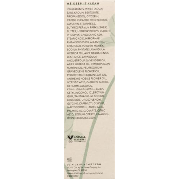 Honest Beauty Detox Mud Mask - Charcoal & Manuka Honey