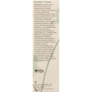 Honest Beauty Detox Mud Mask - Charcoal & Manuka Honey