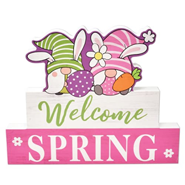 Charming Easter Wooden Table Decorations for Spring