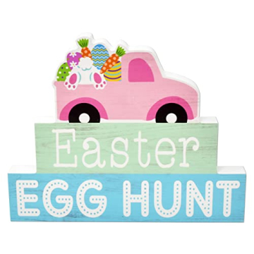 Charming Easter Wooden Table Decorations for Spring