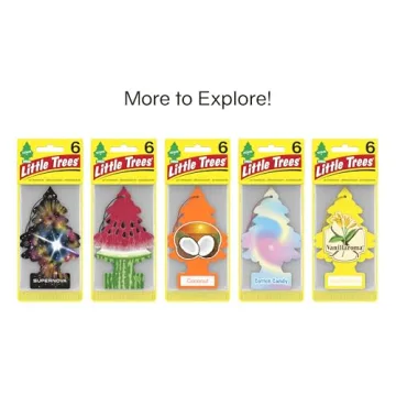Long-Lasting LITTLE TREES Air Fresheners for Home