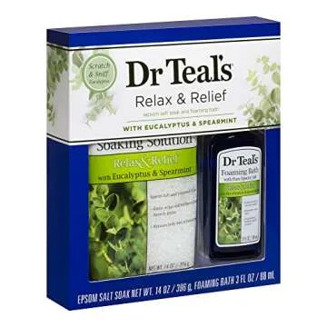 Dr Teal's Eucalyptus Epsom Salt & Bath Oil Gift Set