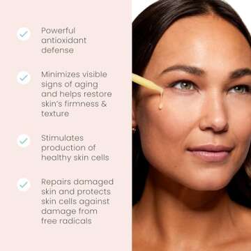 Timeless Skin Care Coenzyme Q10 Serum - Skin Care Serum for Smoothing - Fragrance-Free - Coenzyme Q10 - with Hyaluronic Acid - 1 oz