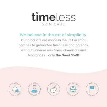 Timeless Skin Care Coenzyme Q10 Serum - Skin Care Serum for Smoothing - Fragrance-Free - Coenzyme Q10 - with Hyaluronic Acid - 1 oz