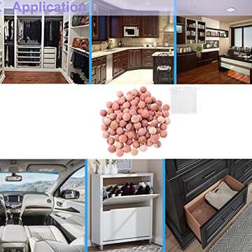 Brite Lightingtech Cedar Balls for Natural Clothes Storage