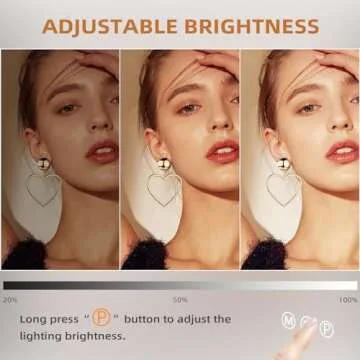 Leishe Vanity Mirror with Lights Makeup Hollywood Mirror 32"x23" 18 Dimmable LED Bulbs Large Vanity Mirror USB Charge Port Smart Touch Control Lighted Makeup Mirror 3 Lighting Modes