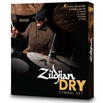 Avedis Zildjian Company K Custom Special Dry Cymbal Set for Dynamic Performance