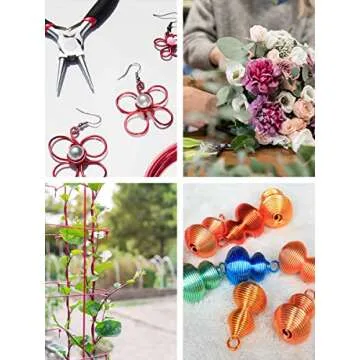 Mandala Crafts 18 Gauge Aluminum Craft Wire for Creatives