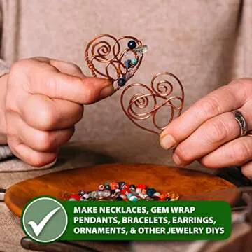 Mandala Crafts 18 Gauge Aluminum Craft Wire for Creatives