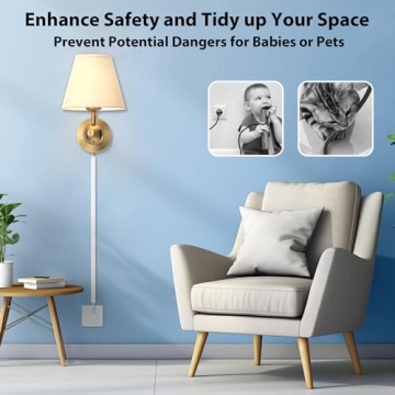 ZhiYo Cord Cover Wall for Elegant Cable Management