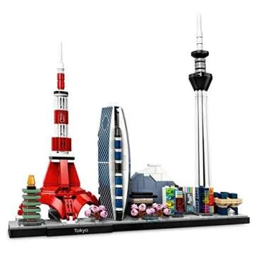 LEGO Architecture Skylines: Tokyo 21051 Building Kit, Collectible Architecture Building Set for Adul...