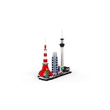 LEGO Architecture Skylines: Tokyo 21051 Building Kit, Collectible Architecture Building Set for Adults (547 Pieces)