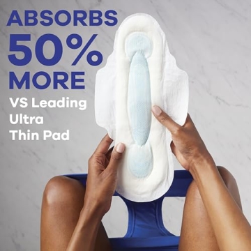 Always Maxi Overnight Pads with Wings for Ultimate Comfort