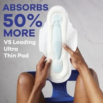 Always Maxi Overnight Pads with Wings for Ultimate Comfort