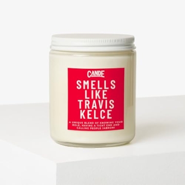 Travis Kelce Candle - Perfect for Chiefs Fans