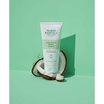 Mario Badescu Coconut Body Scrub with Niacinamide & Salicylic Acid