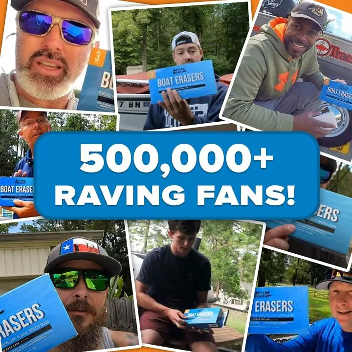 Premium Boat Scuff Erasers for Easy Cleaning