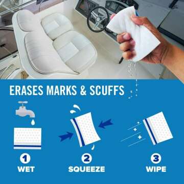 Premium Boat Scuff Erasers for Easy Cleaning
