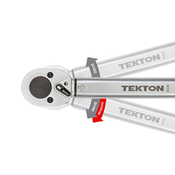 Precision TEKTON 1/2 Inch Drive Torque Wrench for Mechanics