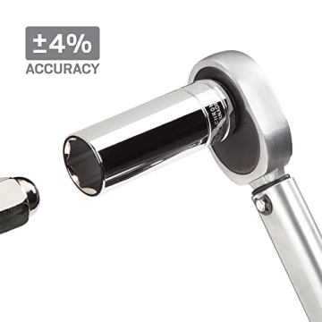 Precision TEKTON 1/2 Inch Drive Torque Wrench for Mechanics