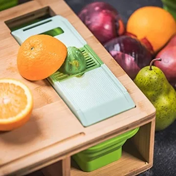 SB Simpli Better Cutting Board with Collapsible Containers