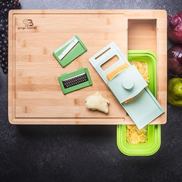 SB Simpli Better Cutting Board with Collapsible Containers
