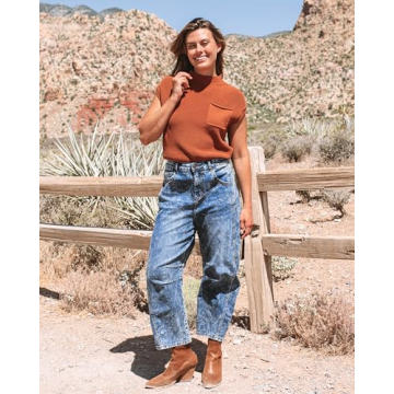 GRAPENT Stretchy Jeans for Women Womans Jeans Cute Summer Casual Denim Pants Woman Pants Baggy Jeans for Women High Waisted Womens Pants Womens Pants Trendy Color Midnight Blue Small Size 4 Size 6