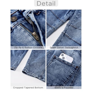 GRAPENT Stretchy Jeans for Women Womans Jeans Cute Summer Casual Denim Pants Woman Pants Baggy Jeans for Women High Waisted Womens Pants Womens Pants Trendy Color Midnight Blue Small Size 4 Size 6