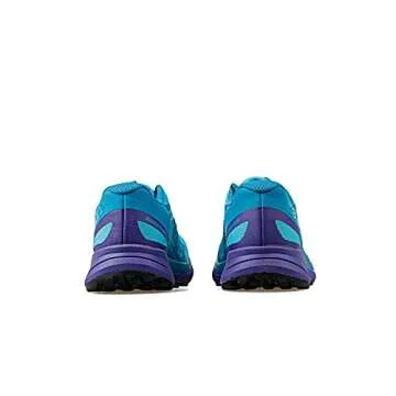 Salomon Women's Sense Ride Trail Running Shoe, Bluebird/Deep Blue/Black, 6.5