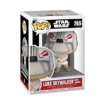Funko Pop! Star Wars: Luke Skywalker with Remote Vinyl Bobblehead