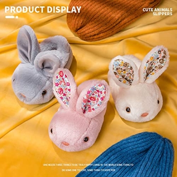Fadezar Toddler Rabbit Slippers - Super Cute & Comfy