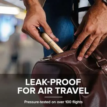 Travalo Classic HD Perfume Atomizer - Reusable Gold Elegance