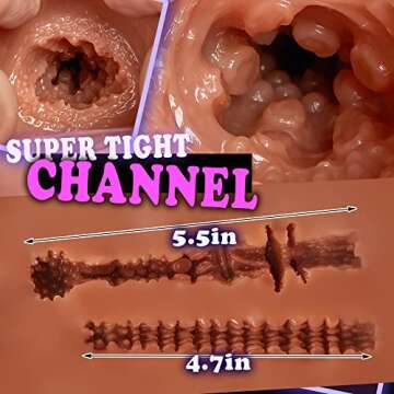11LB Realistic Brown Male Masturbator for Intense Pleasure