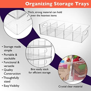 ClearSpace XL Storage Bins for Kitchen Organization