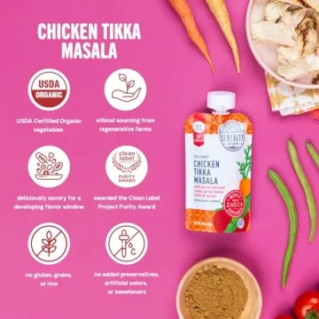 Serenity Kids Baby Food Pouches - Organic & Nutritious 18 Pack