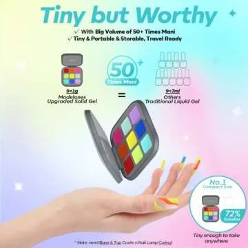 Modelones 9 Color Gel Nail Polish Set for Vibrant Summer Nails