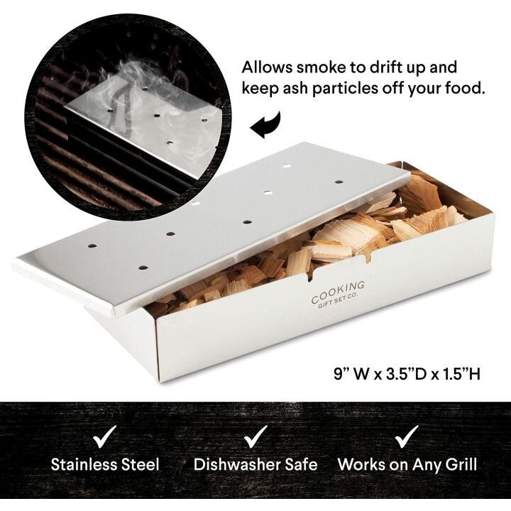 Wood Smoked Grill Set for Flavorful BBQ Cooking