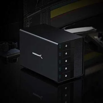 SABRENT 5 Bay USB 3.2 Docking Station for 3.5" Drives