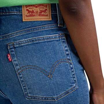 Levi's Women's High Rise Shorts , -Sapphire dust, 26 (US 2)