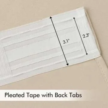 MIULEE Sage Green Curtains 96 Inch Light Blocking Drapes