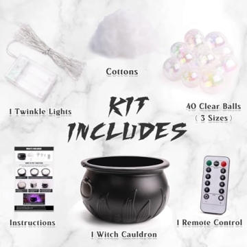 ORIENTAL CHERRY DIY Bubbling Cauldron Set for Halloween
