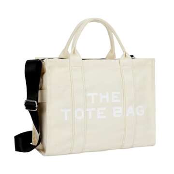 GLOD JORLEE Canvas Bag for Women - Trendy & Spacious Tote