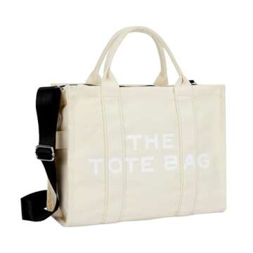 GLOD JORLEE Canvas Bag for Women - Trendy & Spacious Tote