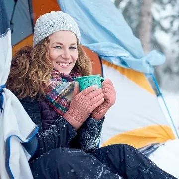 Trifabricy Warm Touchscreen Gloves for Women, 4 Pairs