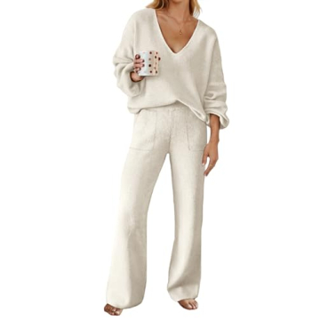 Explore MEROKEETY Comfortable Women's Two Piece Lounge Set
