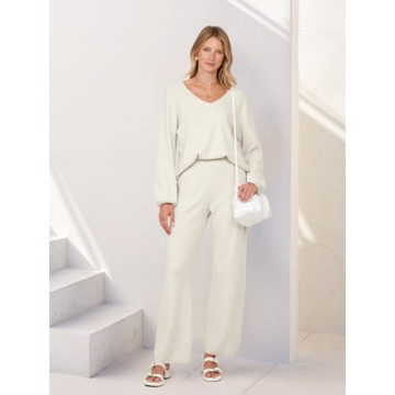 Explore MEROKEETY Comfortable Women's Two Piece Lounge Set