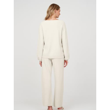 Explore MEROKEETY Comfortable Women's Two Piece Lounge Set