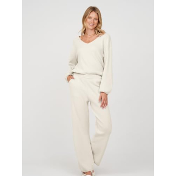 Explore MEROKEETY Comfortable Women's Two Piece Lounge Set